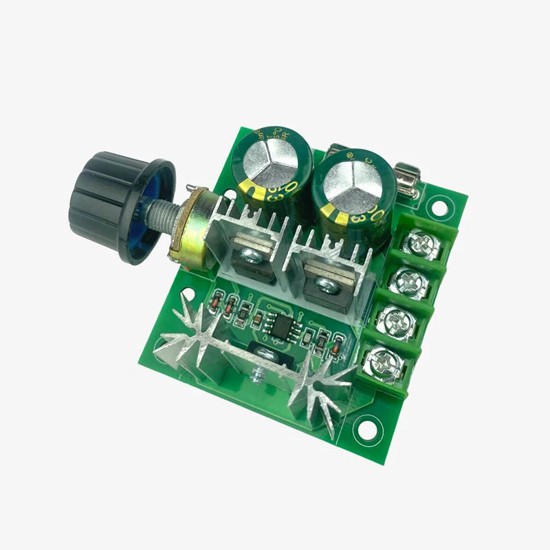 12V-40V 10A PWM DC Motor Speed Driver Controller Module – Adjustable Speed Control on radiomarket.in