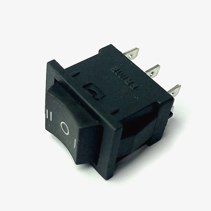 DPDT Center Off Rocker Switch - 6A 250V