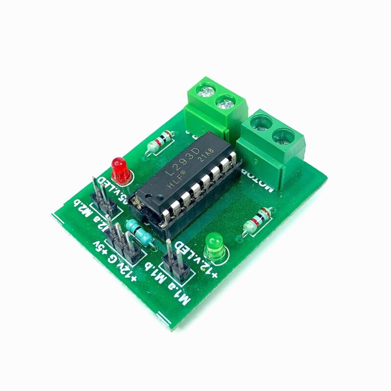 L293D Motor Driver Module for Arduino Boards | Dual H-Bridge DC & Stepper Motor Control | radiomarket.in