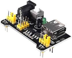Breadboard Power Supply Module 3.3V–5V – Compact DIY Electronics Power on radiomarket.in