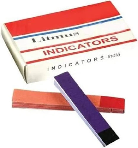 Litmus Paper Red & Blue Strips | Acid & Base Test Kit | radiomarket.in