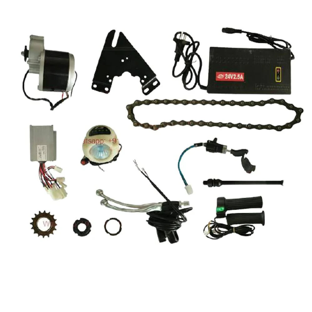 Electric Cycle Kit 24V 250W | E-Bike Conversion Kit for Cycles | radiomarket.in