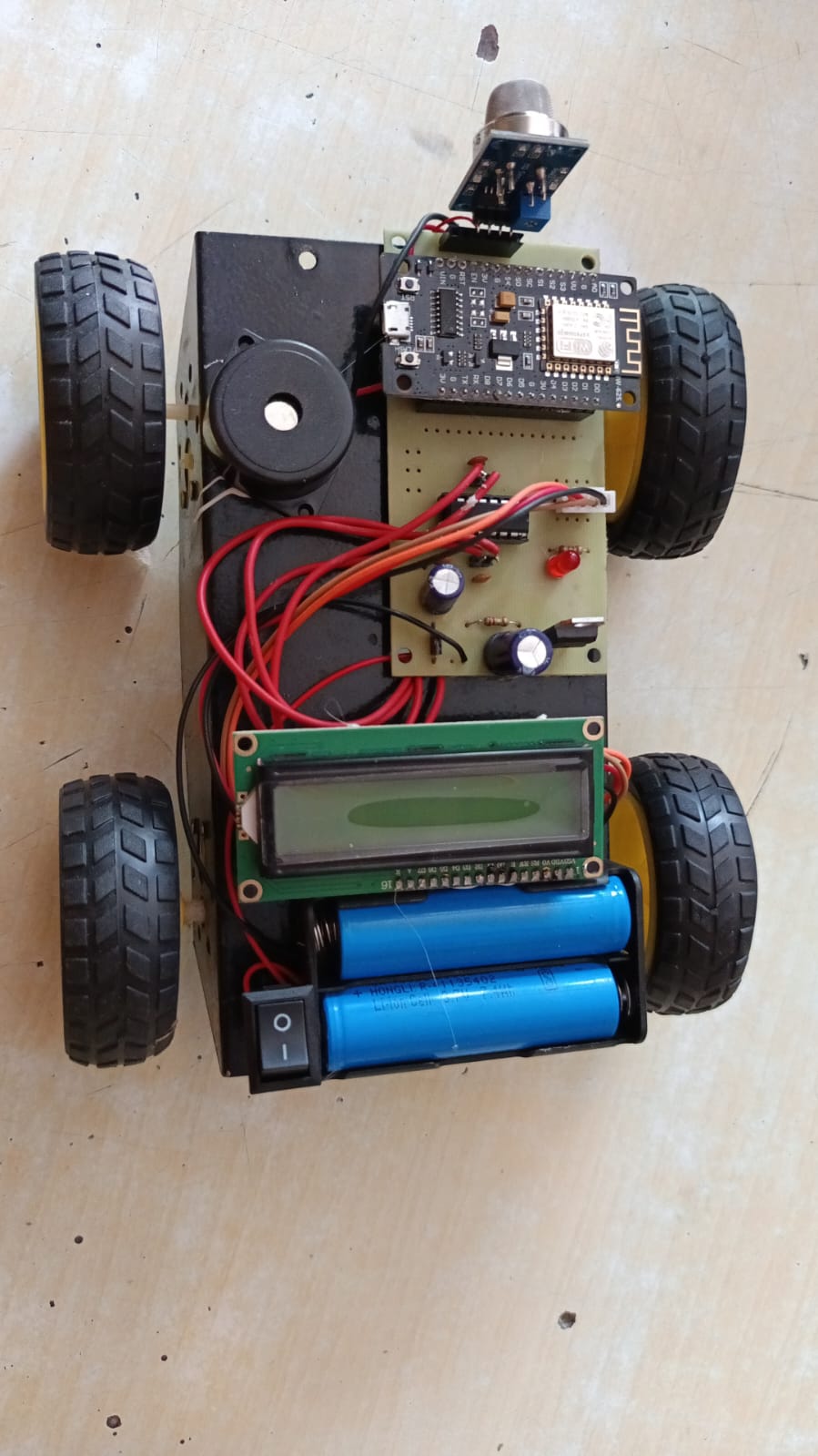 Alcohol Detection Robot That Operates Only When No Alcohol Is Detected | radiomarket.in