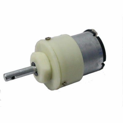 60 RPM Center Shaft Metal Gear DC Motor for DIY Robotics & Projects – Buy at radiomarket.in