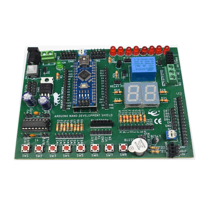 Arduino Development Kit Mcu Version 4 Arduino Nano Development Board Shield | Compact Microcontroller Dev Ki ...