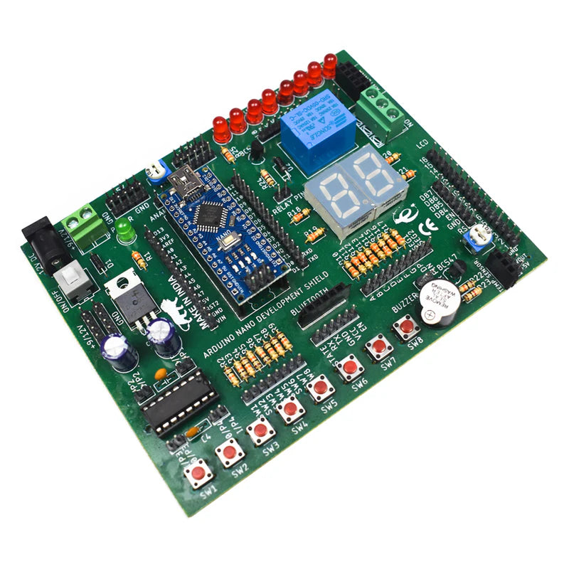 Arduino Nano Development Board Shield | Compact Microcontroller Dev Kit | radiomarket.in