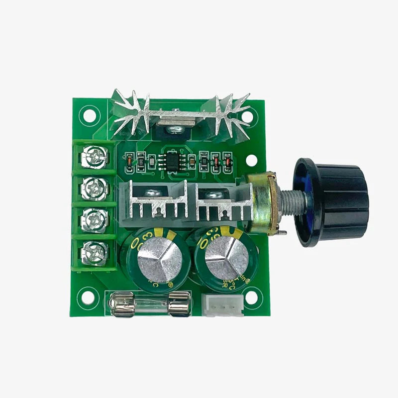 12V-40V 10A PWM DC Motor Speed Driver Controller Module – Adjustable Speed Control on radiomarket.in