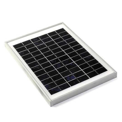 12V 10W Solar Panel for Battery Charging & DIY Projects | Radiomarket.in