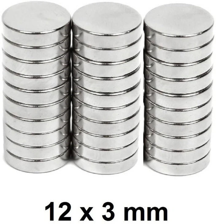 12mm x 3mm Neodymium Magnet – 1 Piece | Strong Rare Earth Disc Magnet | radiomarket.in  🔹 SEO Description: