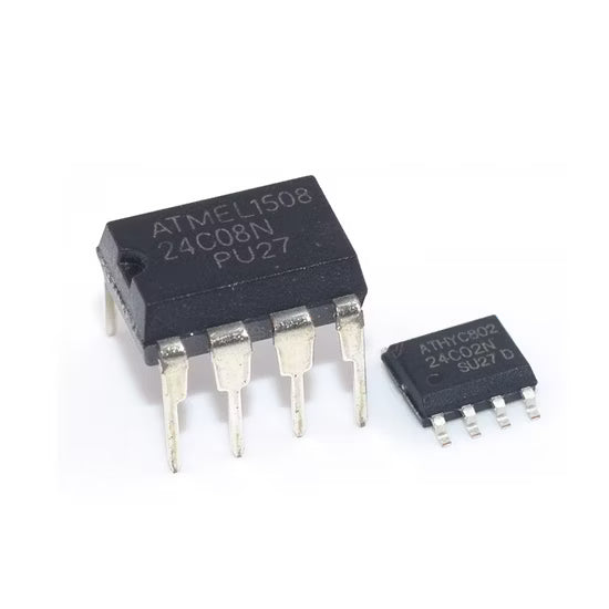 24C08 IC | AT24C08 EEPROM IC | 8Kb I2C Memory Chip for Embedded Projects | radiomarket.in