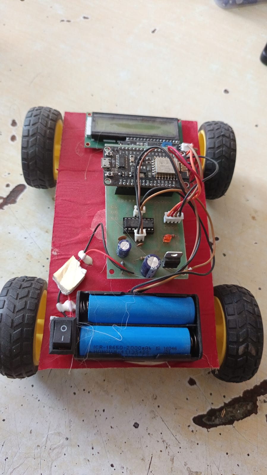 Wi-Fi Controlled Robot Using NodeMCU for IoT Applications | radiomarket.in