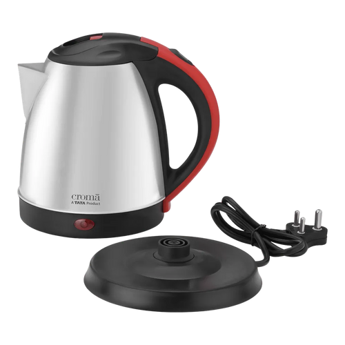1.5 Litre Electric Kettle with Overload Protection (Silver) | Buy Online at radiomarket.in