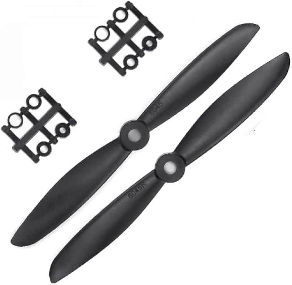 1 Pair 6 inch Long 6045 L/R CW CCW Propeller Prop Blades Rotor for RC Multicopter F450 Quadcopter Helicopter