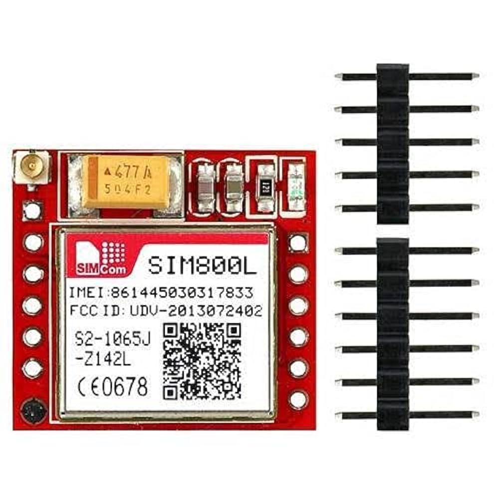 SIM800L GSM Module – Quad-Band GPRS Communication Module on radiomarket.in