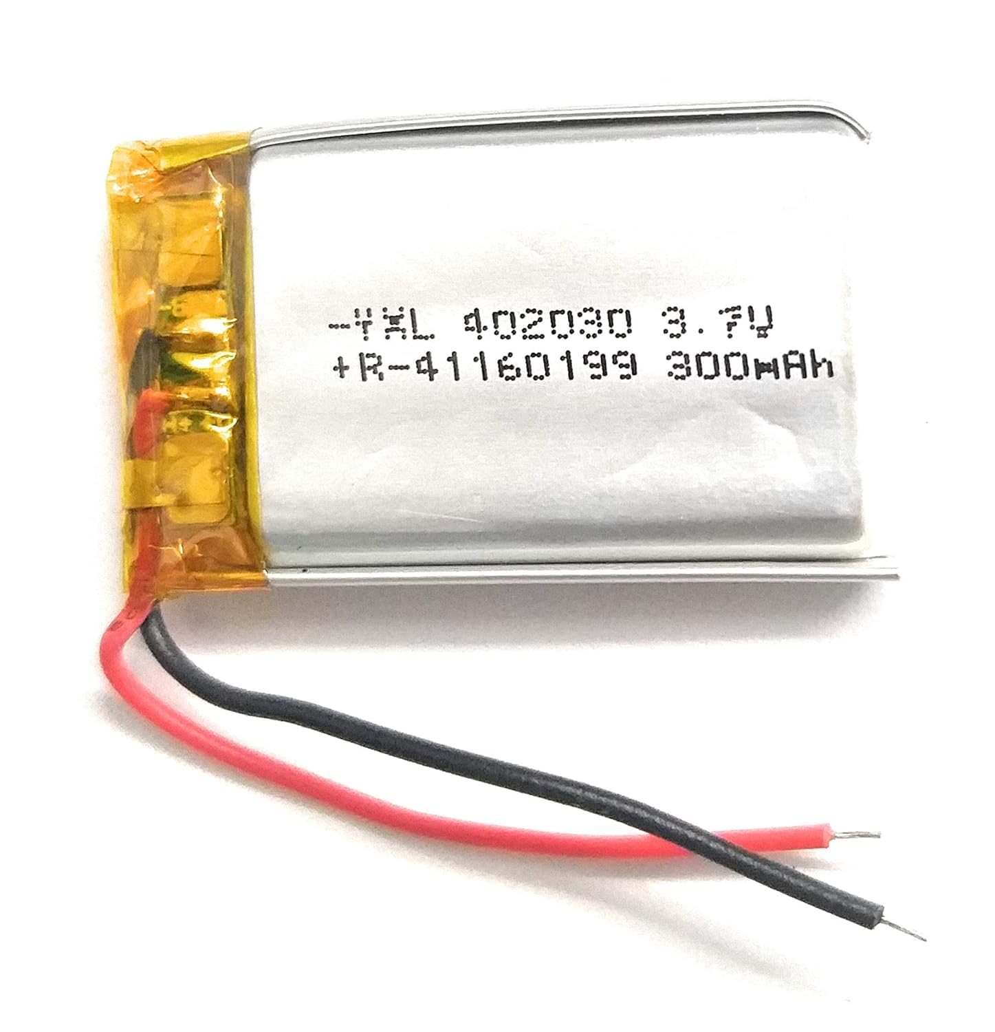 3.7V 300mAh Rechargeable Lithium Polymer Battery | Compact Li-Po Battery | radiomarket.in