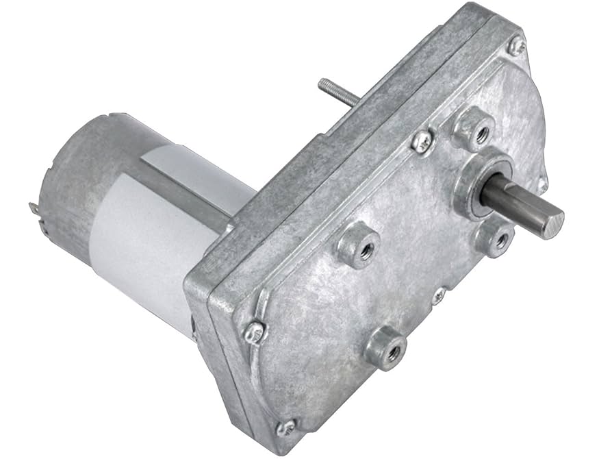 8mm Shaft DC Gear Motor 12V High Torque 60RPM – Small Precision Motor on radiomarket.in
