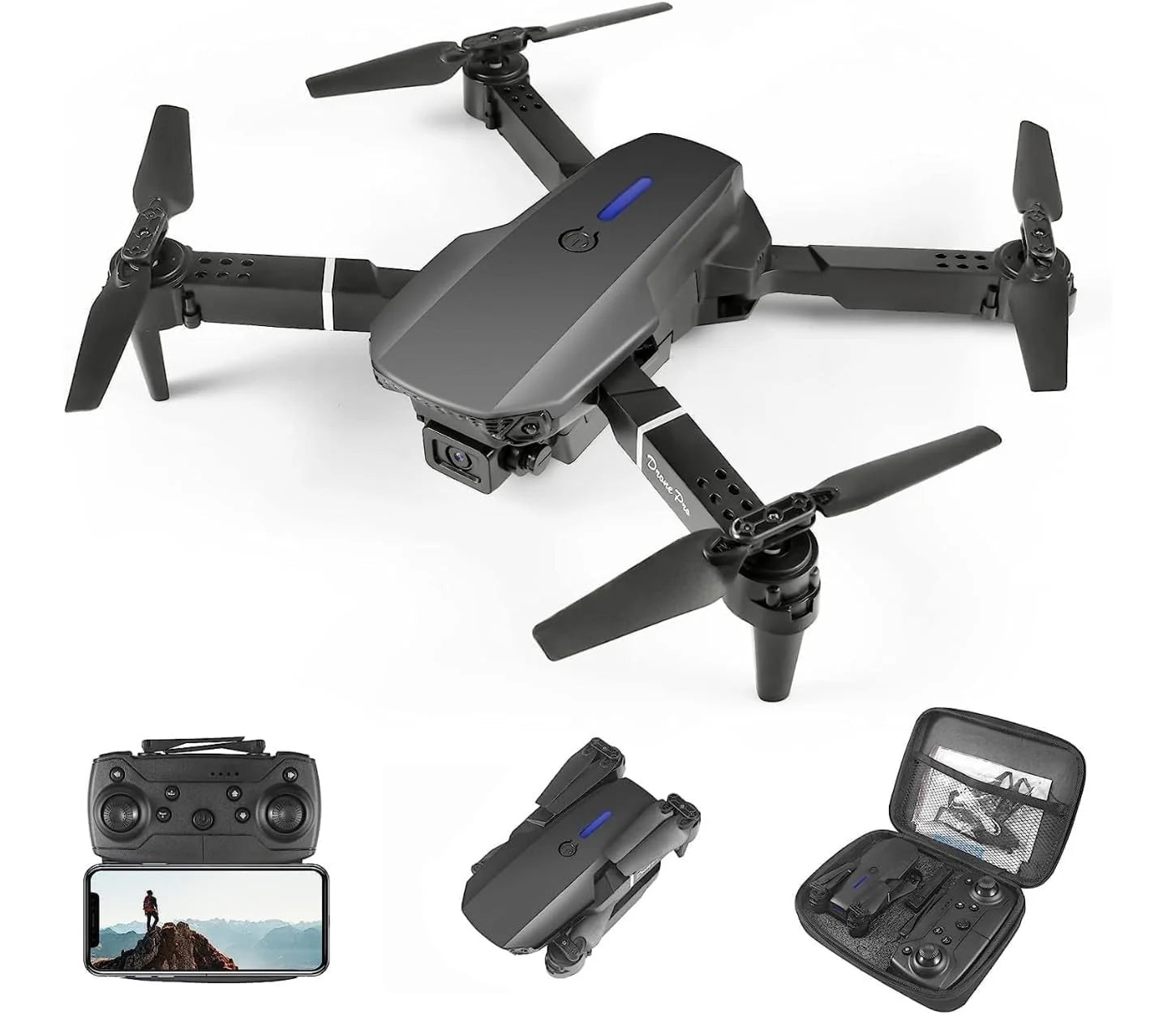 E88 Pro Drone with HD Camera and Foldable Quadcopter Design – radiomarket.in