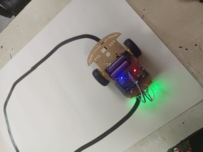 Line Follower Robot Using NodeMCU for IoT Applications | radiomarket.in