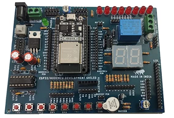 NodeMCU ESP32 IoT Development Board Shield | Wi-Fi & Bluetooth Dev Kit | radiomarket.in