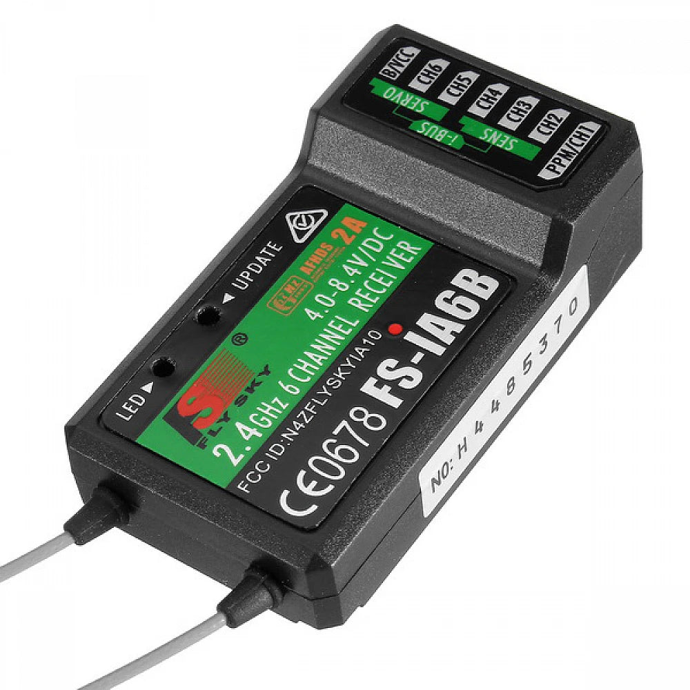 FlySky FS-i6 2.4G 6CH AFHDS Transmitter With FS-iA6B Receiver for RC FPV Drone