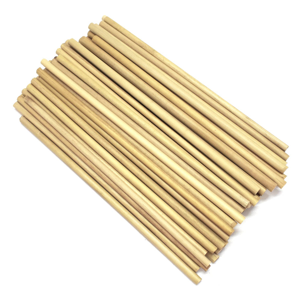 Asian Hobby Crafts Bamboo Sticks – 9 Inch Wooden Skewers & Round Craft Sticks (Pack of 100) | Buy at radiomarket.in