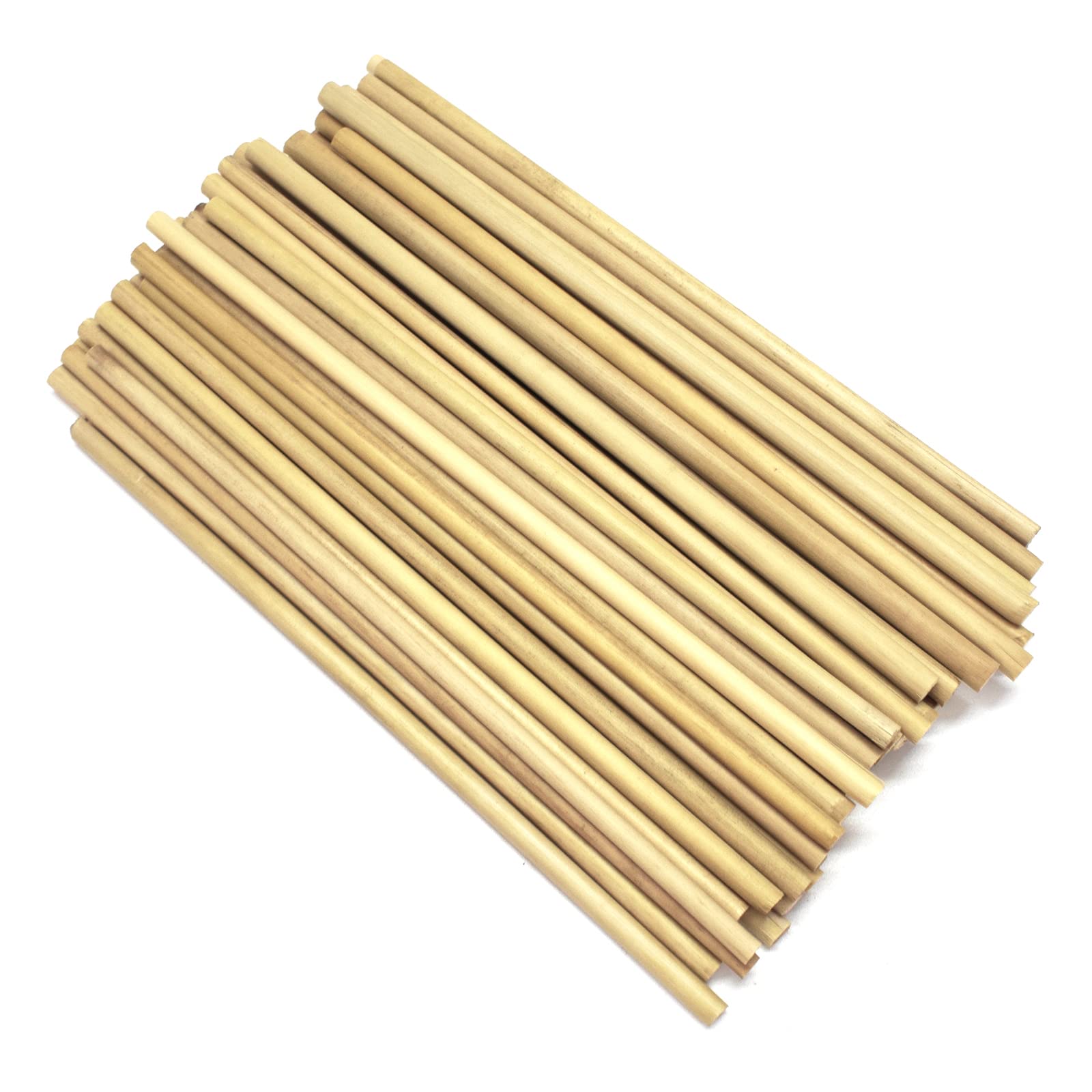 Asian Hobby Crafts Bamboo Sticks – 9 Inch Wooden Skewers & Round Craft Sticks (Pack of 100) | Buy at radiomarket.in