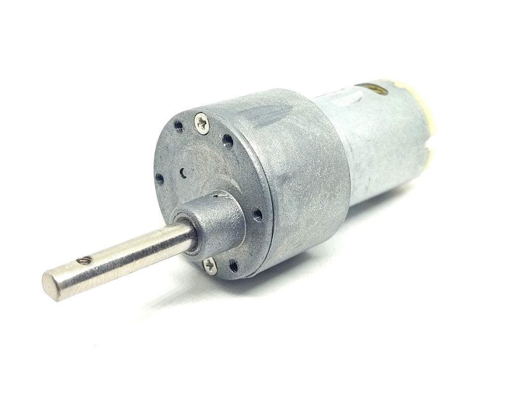 100 RPM Johnson Geared Motor High Torque for DIY Robotics & Projects – Buy at radiomarket.in