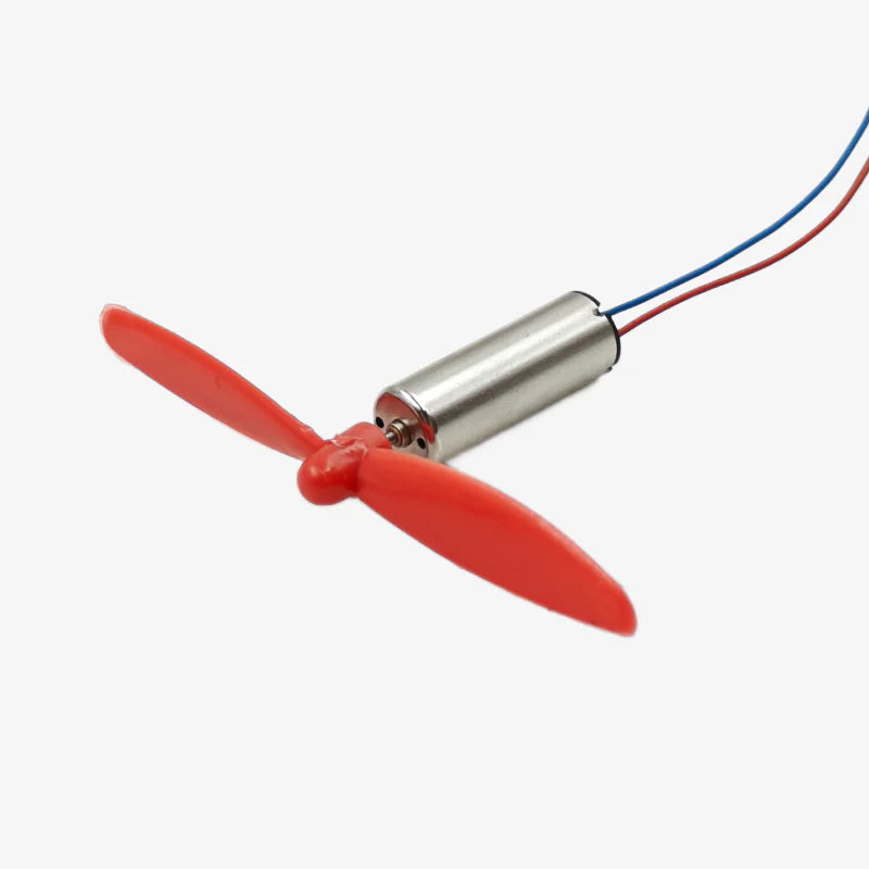 Coreless Drone Motor with Fan Blade – High-Speed Brushless Mini Motor for DIY Drones, Quadcopters, RC Toys | RadioMarket India
