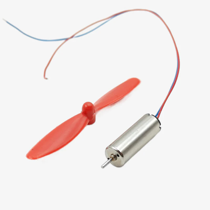 Coreless Drone Motor with Fan Blade – High-Speed Brushless Mini Motor for DIY Drones, Quadcopters, RC Toys | RadioMarket India