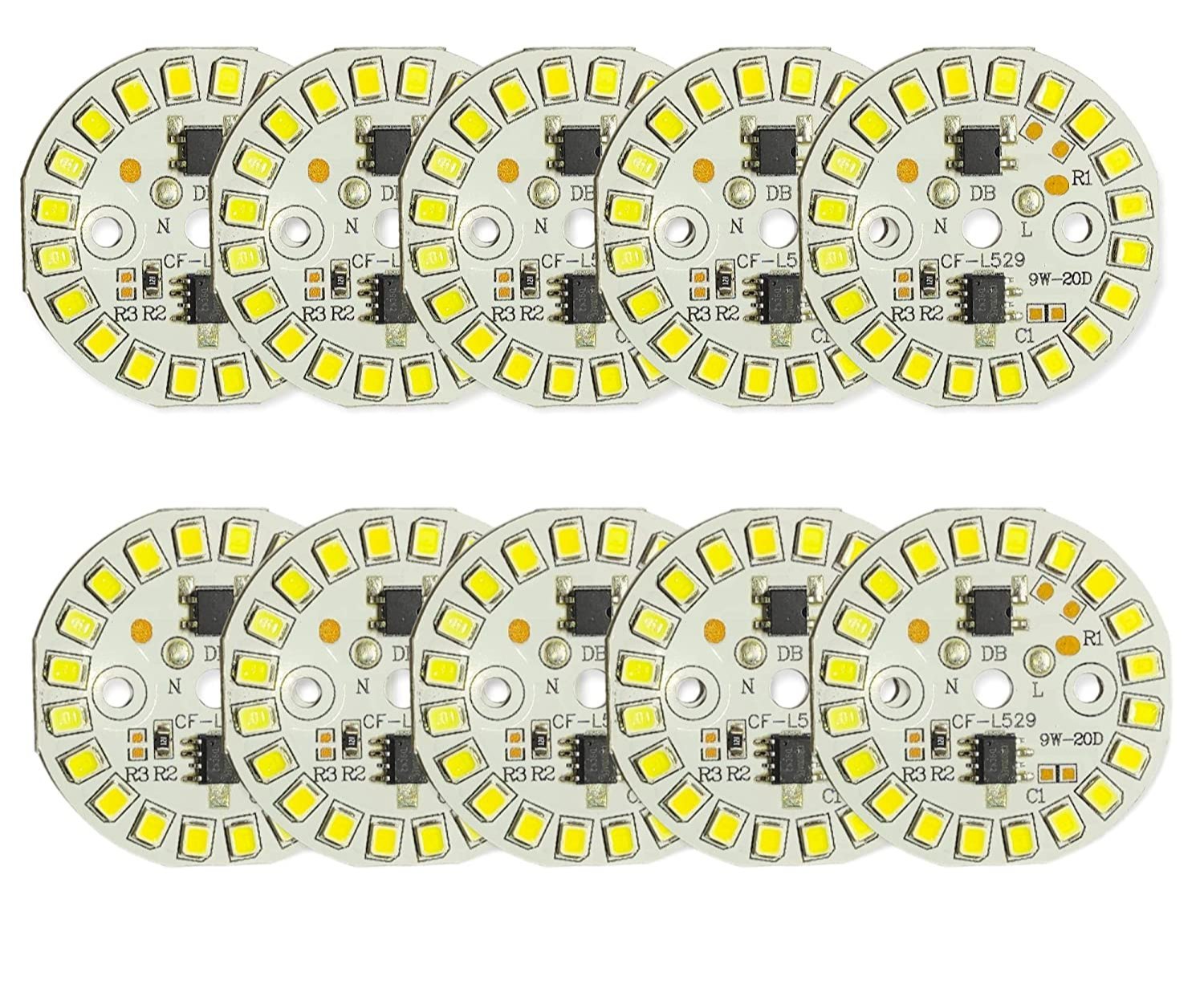 9W 220VAC Green DOB LED – High-Brightness Decorative Lighting on radiomarket.in