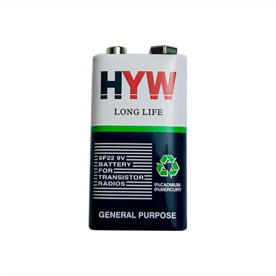 Hi-Watt 9 V Battery Cell