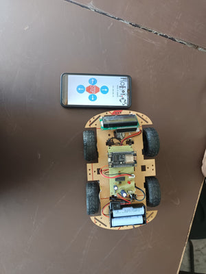 Wi-Fi Controlled Robot Using NodeMCU for Remote Applications | radiomarket.in