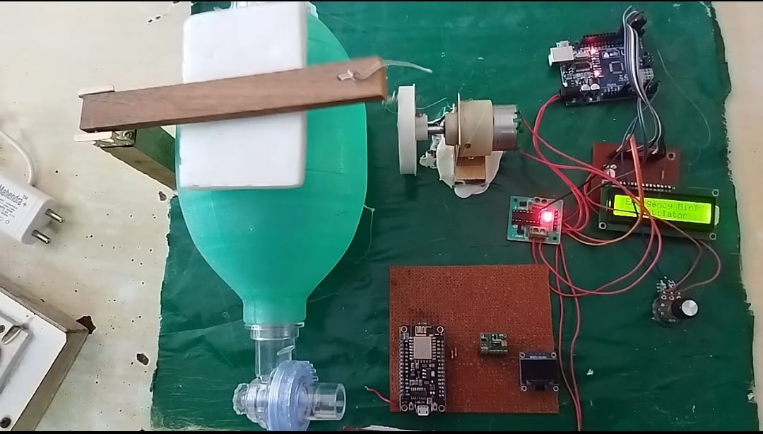 IoT Based Ventilator System with Pulse & Temperature Monitoring | radiomarket.in