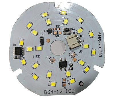 Aluminium White AC/DC LED DOB Plate – High Brightness & Durable | Buy at radiomarket.in
