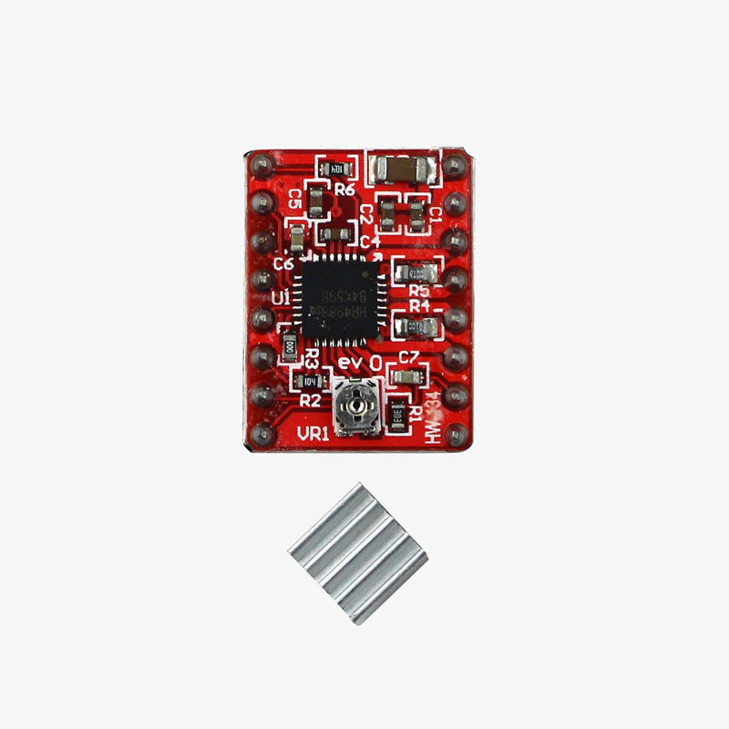A4988 Stepper Motor Driver Module with Heatsink – Precision Motor Control on radiomarket.in