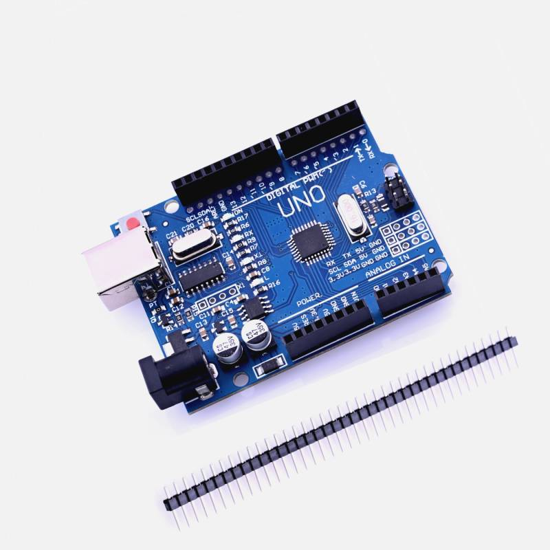 Arduino Uno R3 Without Microcontroller Arduino Uno R3 CH340G ATmega328p Development Board - Compatible with A ...
