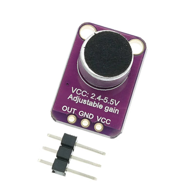 MAX4466 Electret Microphone Amplifier | Adjustable Gain Audio Sensor | radiomarket.in