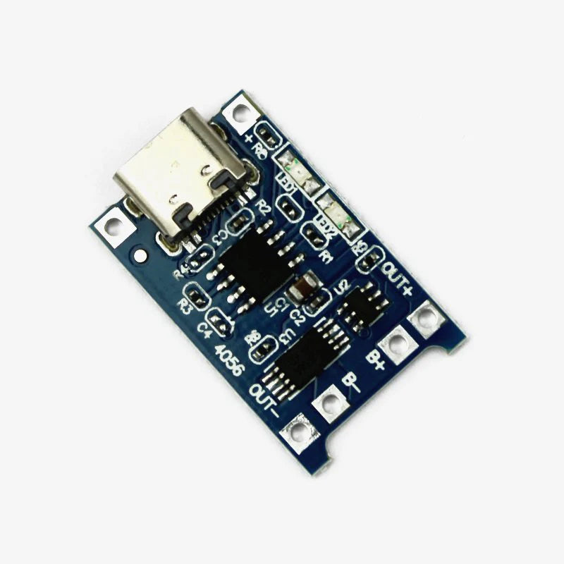 TP4056 Battery Charging Protection Module (Type C) – Lithium Battery Charger on radiomarket.in