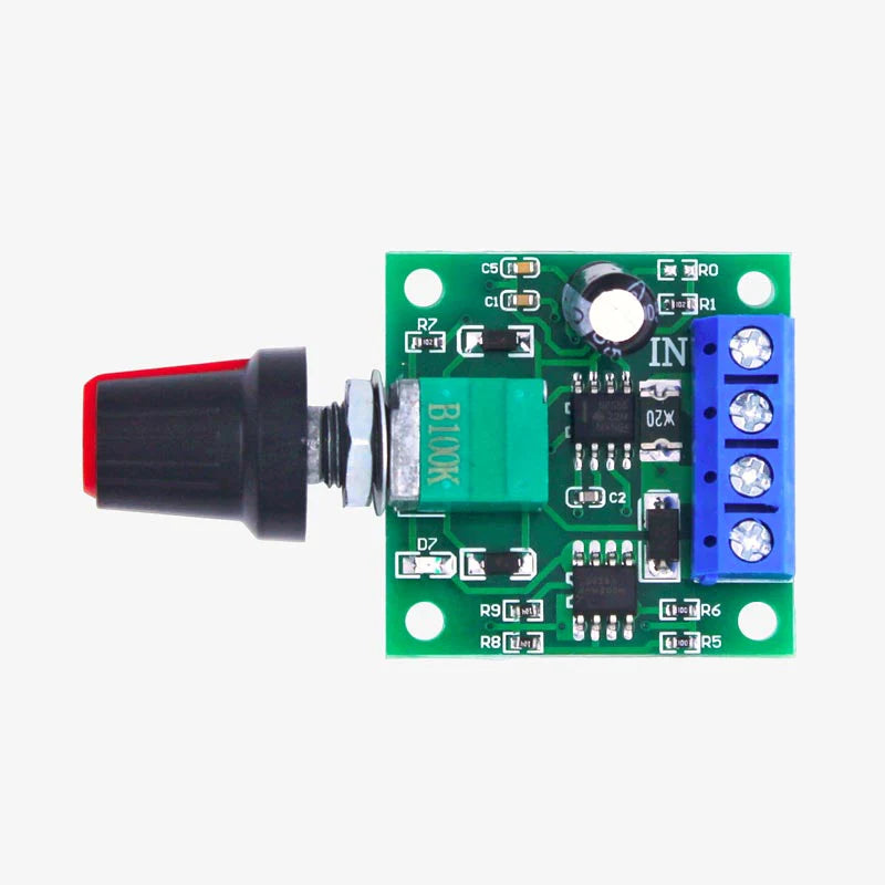 1.8V–12V/2A DC Motor PWM Speed Controller – Adjustable Motor Control Module on radiomarket.in