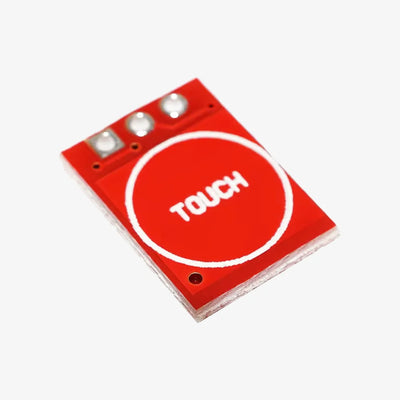 RED TTP223 1-Channel Capacitive Touch Sensor Module – Touch Control Board on radiomarket.in