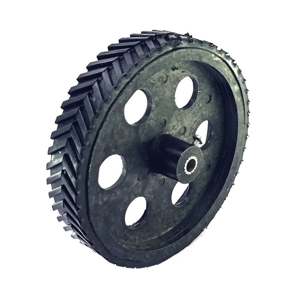 Robot Wheel 10cm Diameter x 2cm Width for DIY Robotics & Chassis Kits | radiomarket.in