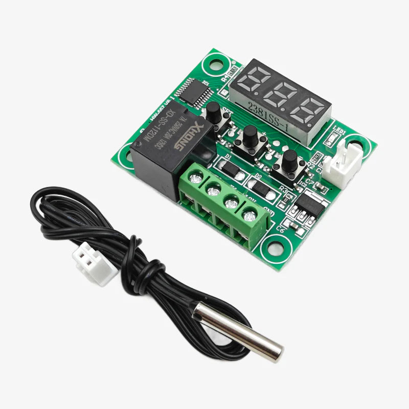 W1209 Digital Temperature Controller Thermostat Module – Precision Control on radiomarket.in
