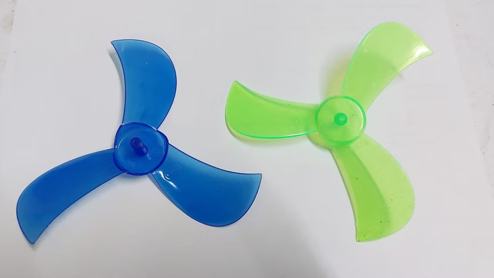 RS380/390 Motor 6-Inch 3-Blade Fan Propeller (2mm Hole) | DIY Robotics & RC Projects | radiomarket.in