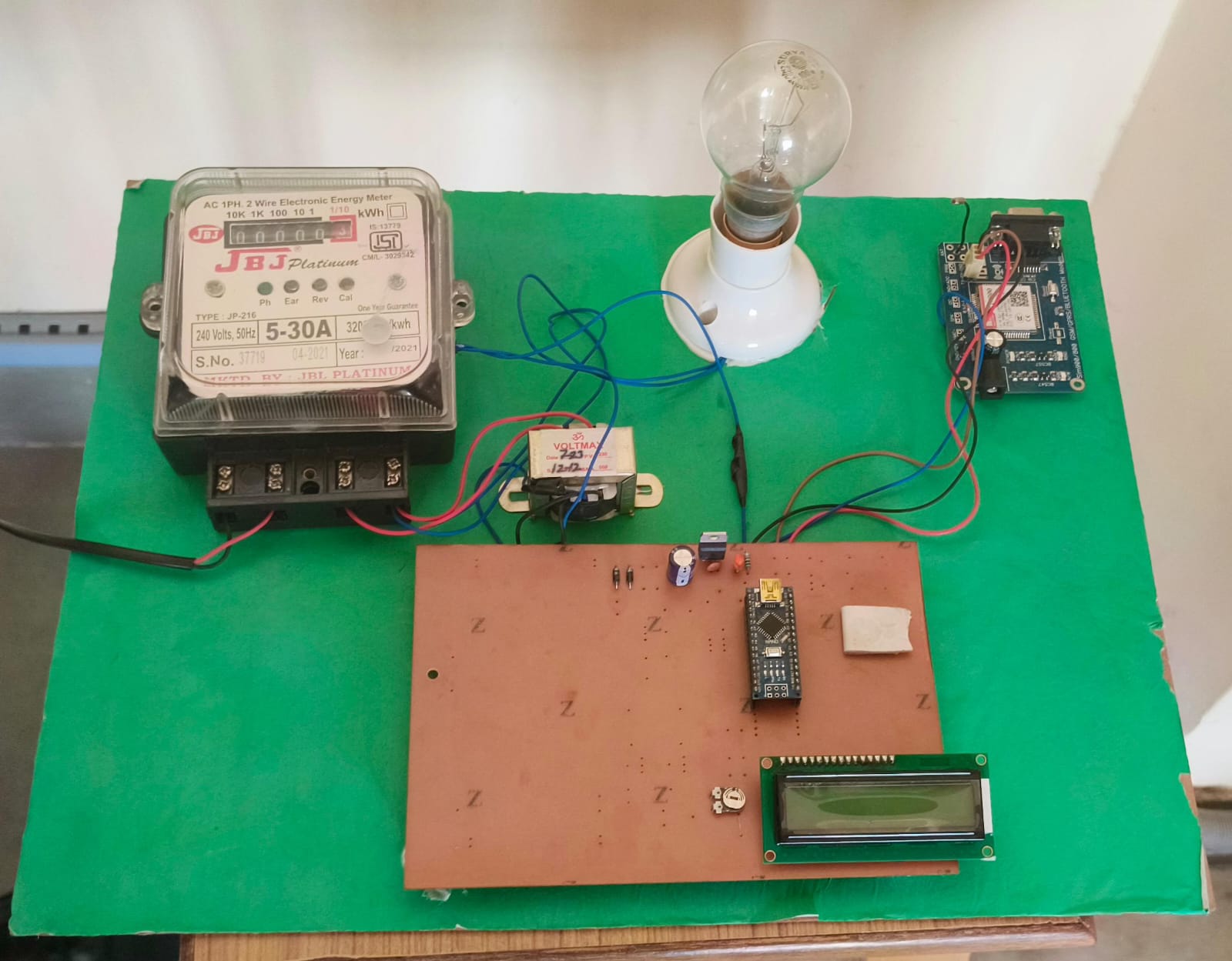 GSM Based Smart Energy Meter with Remote Monitoring | radiomarket.in