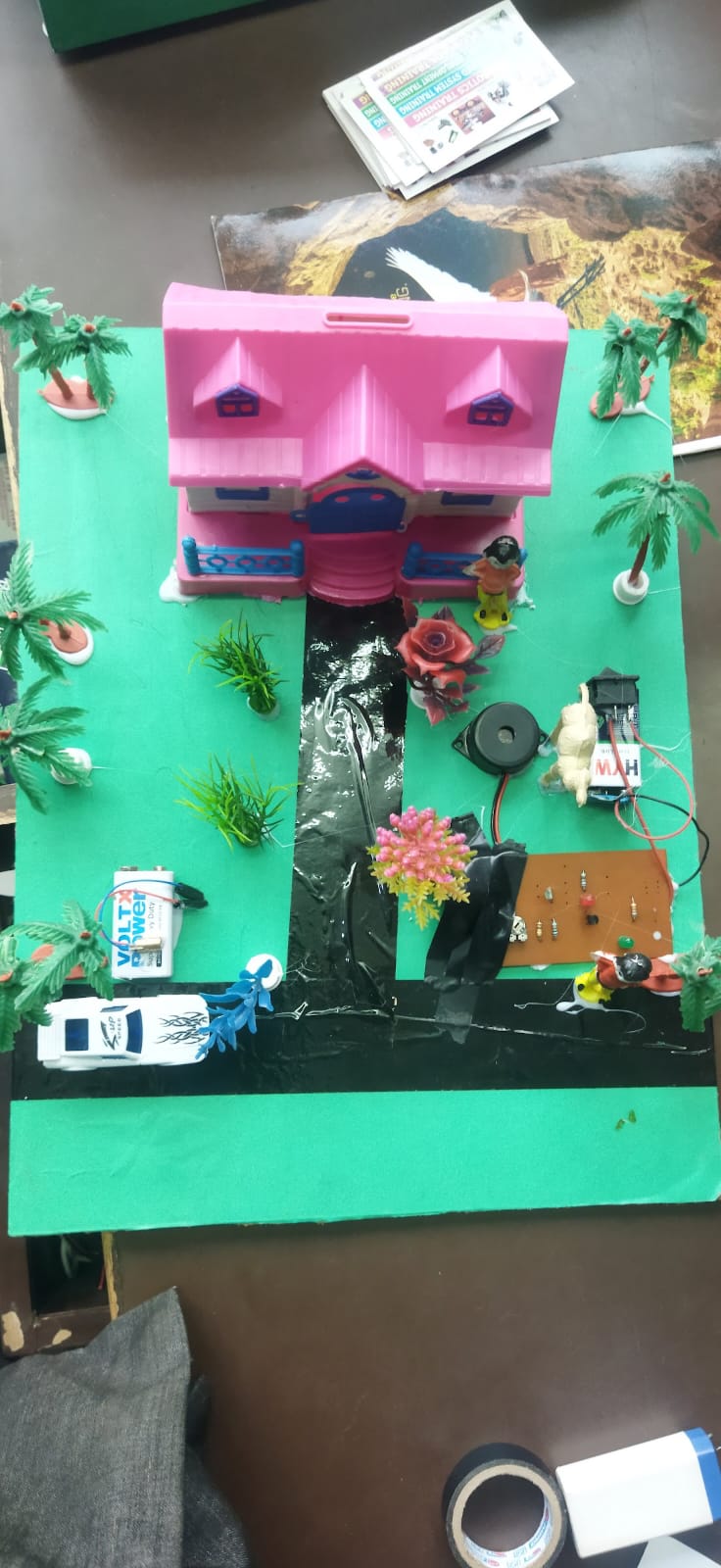 Home Security Alarm System Using Transistor Circuit | radiomarket.in