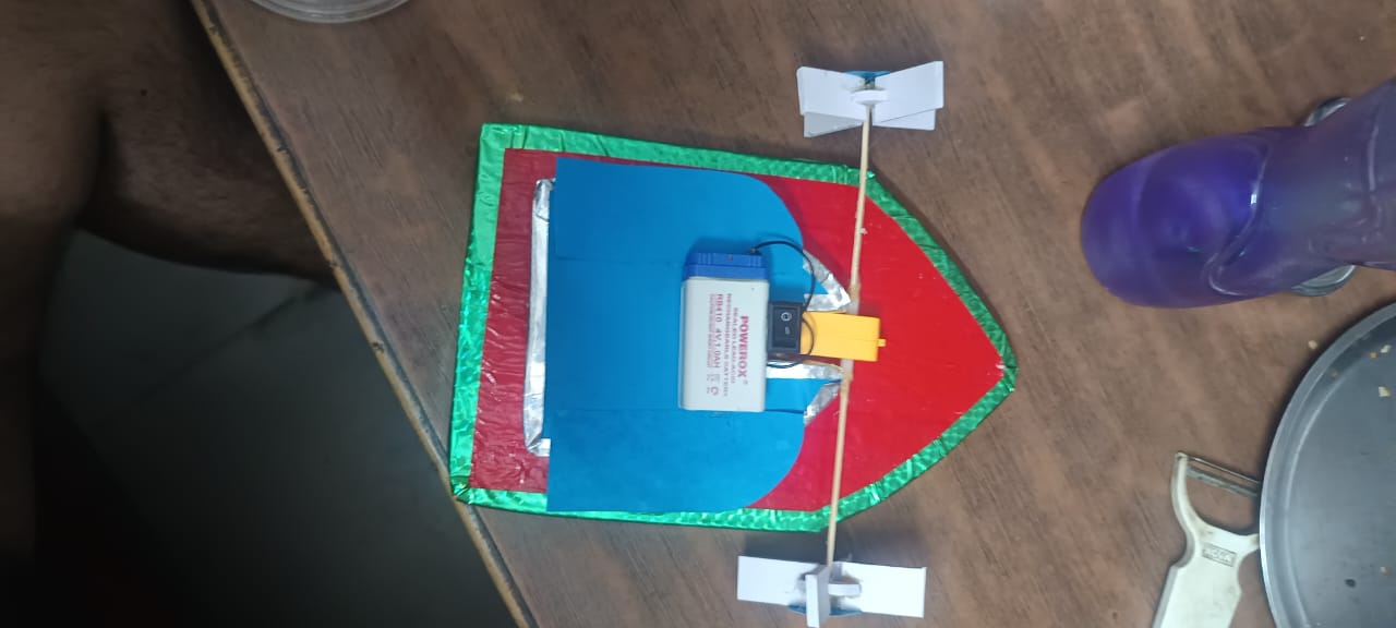 Boat Working Model Without Microcontroller (Manual Control System) | radiomarket.in