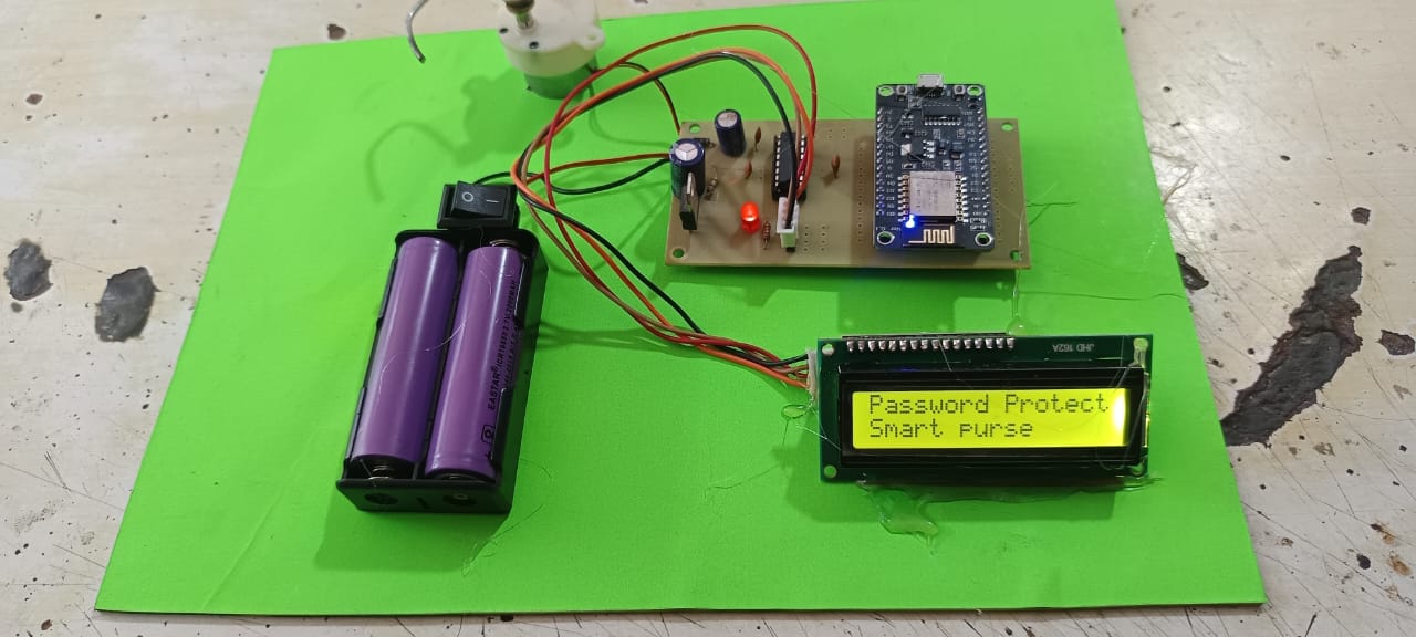Password Protected Smart Purse using Arduino for Theft Protection | radiomarket.in