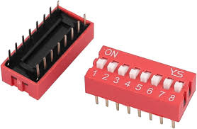 8 Position DIP Switch