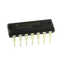IC 4001 Quad 2-Input NOR Gate online. Perfect for digital logic circuits & DIY electronics. Fast delivery at Radiomarket.in