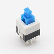 6 Pin Square 7mmx7mm DPDT Mini Push Button / On Off Switch